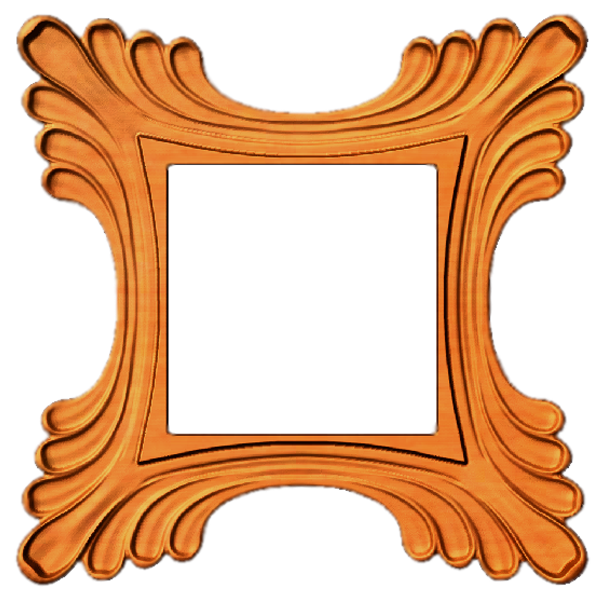 Woodcarved frame 12