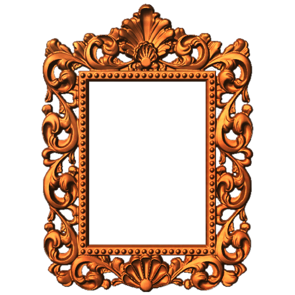 Woodcarved frame 6