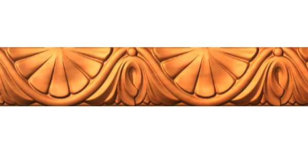 Felix Design - woodcarved frieze model 14