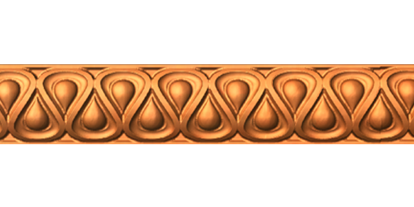 Felix Design - woodcarved frieze model 16