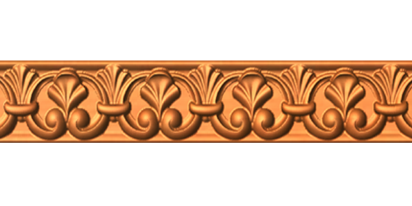 Felix Design - woodcarved frieze model 19