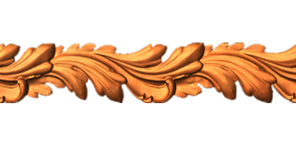 Felix Design - woodcarved frieze model 21