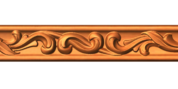 Felix Design - woodcarved frieze model 25