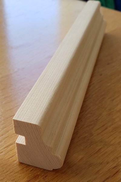 Decorative wooden profiles
