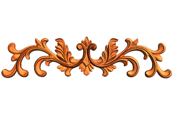 Straight ornament 11