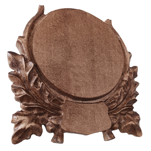 Wood-carved Holder for hunting trophy 4
