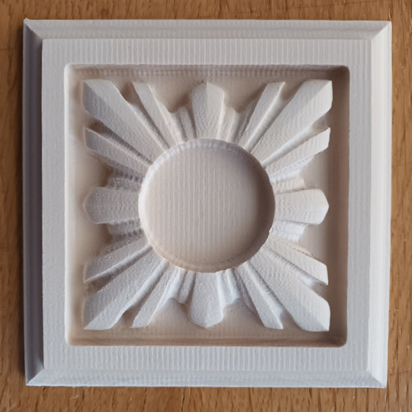 Carving - Ornament Rosette 39
