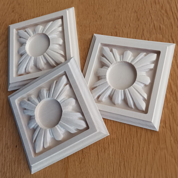 Carving - Ornament Rosette 39